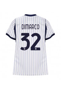 Inter Milan Federico Dimarco #32 Jalkapallovaatteet Naisten Vieraspaita 2026-27 Lyhythihainen